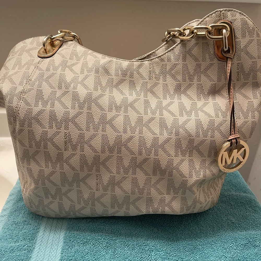 Michael Kors Large Shoulder - white hood condition